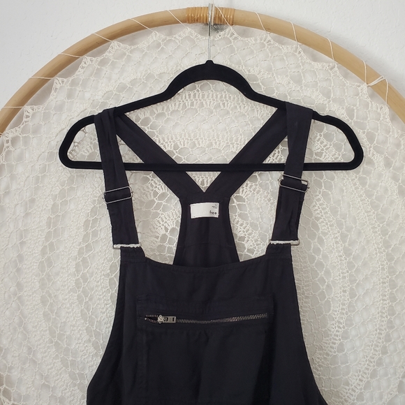 Aritzia Wilfred Free Valletta Overalls Black Lyocell Size XS - Picture 6 of 10